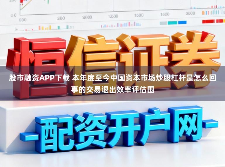 股市融资APP下载 本年度至今中国资本市场炒股杠杆是怎么回事的交易退出效率评估围